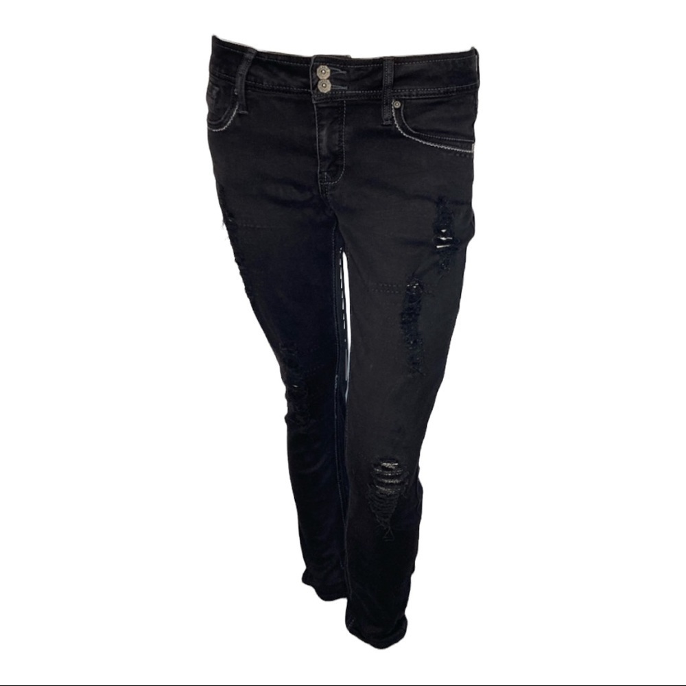 Hydraulic Lola-Skinny Distressed Jeans Sz 9/10